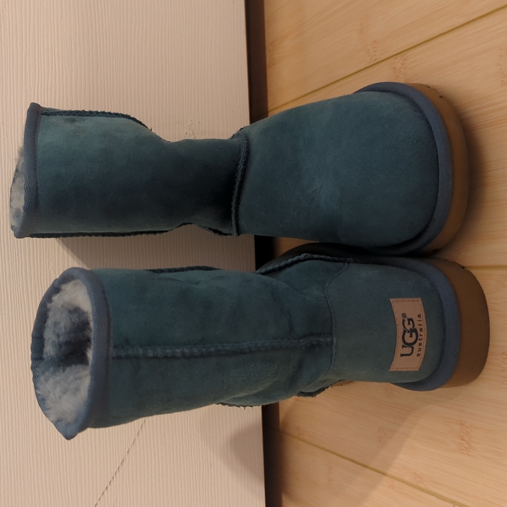 UGG Classic Short Teal Boots